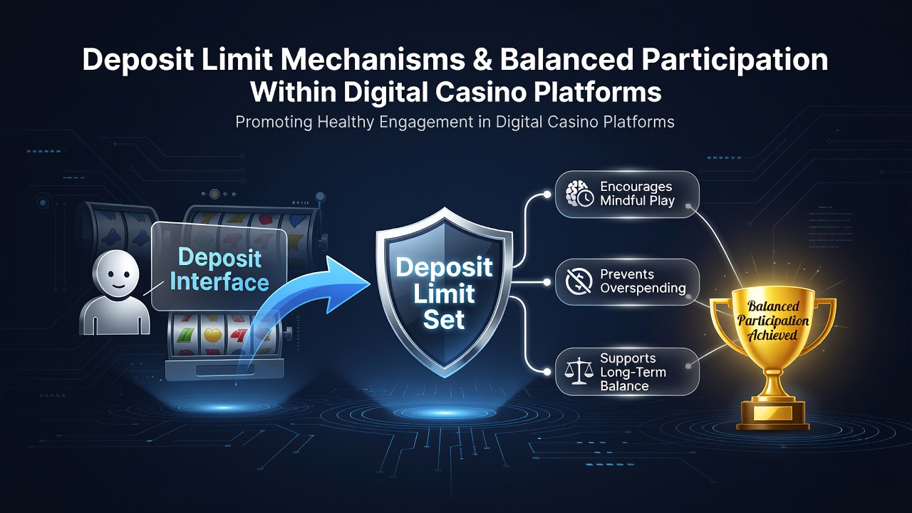 Overzicht van stortingslimietopties in een digitale casino-interface met aanpasbare dagelijkse en wekelijkse grenzen