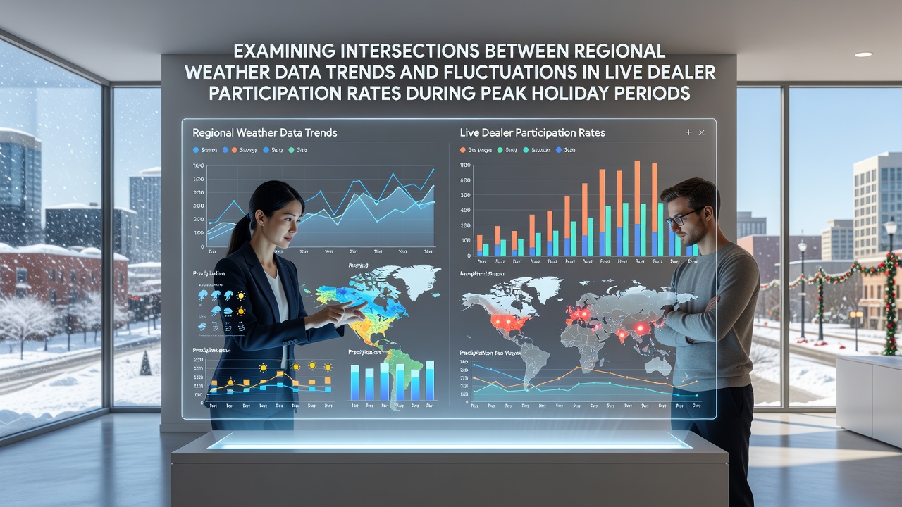 Analyse van de Verbanden Tussen Regionale Weertrends en Variaties in Deelname aan Live Dealer Spellen Gedurende Piekvakantieperiodes